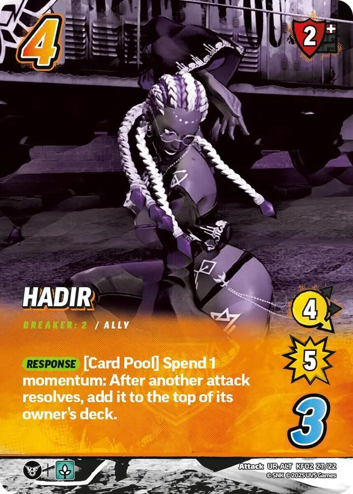 Hadir (Alternative Art) card front