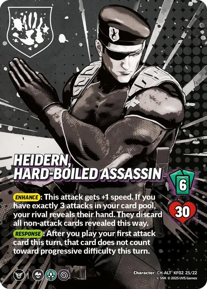 Heidern, Hard-Boiled Assassin (Alternative Art) card front
