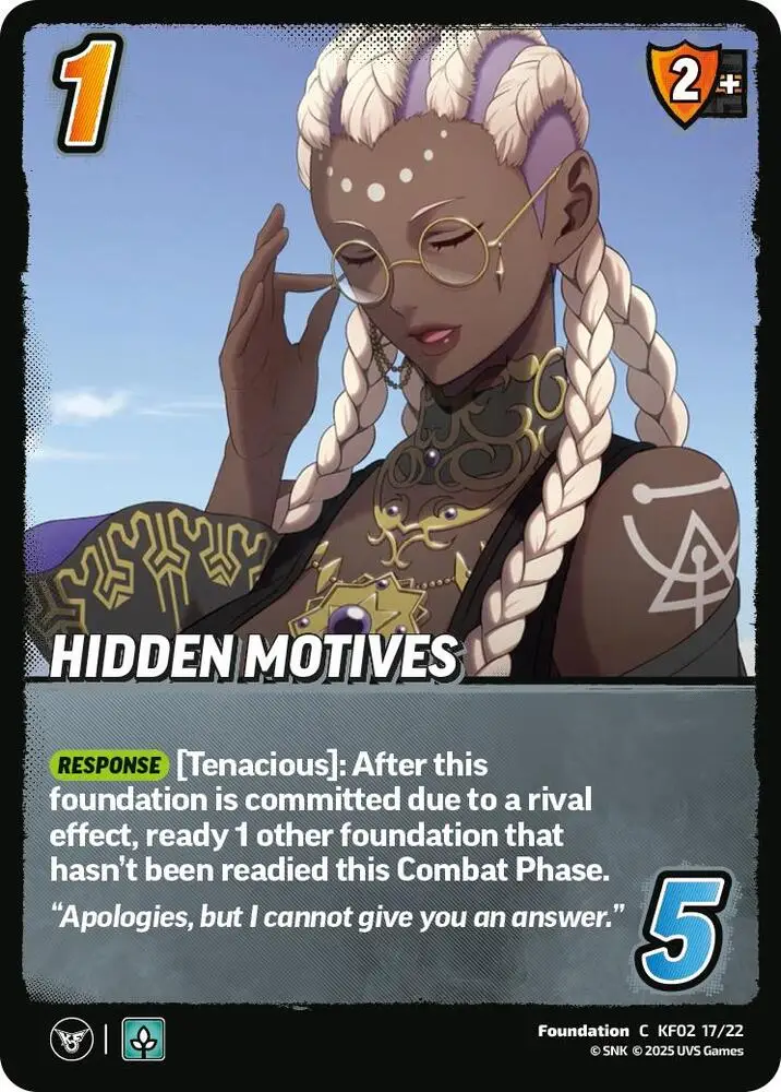 Hidden Motives card front