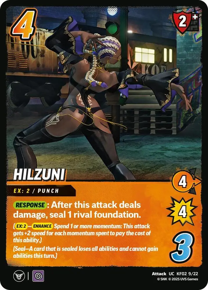 Hilzuni card front