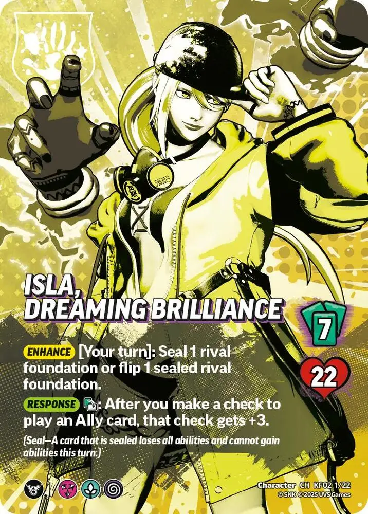 Isla, Dreaming Brilliance card front