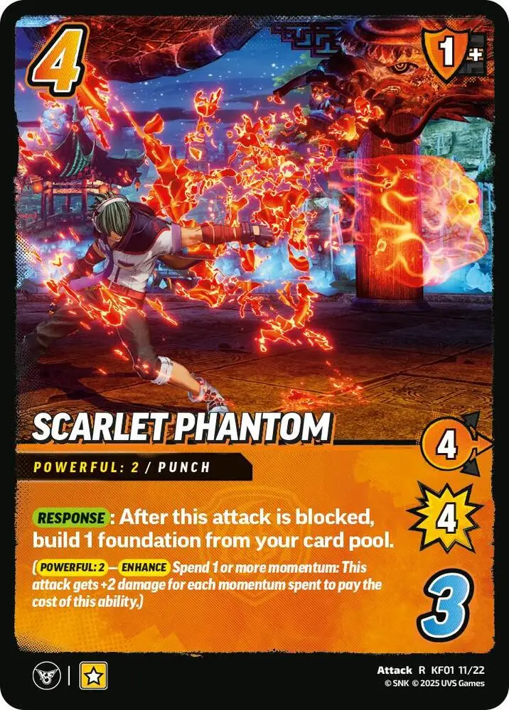 Scarlet Phantom card front