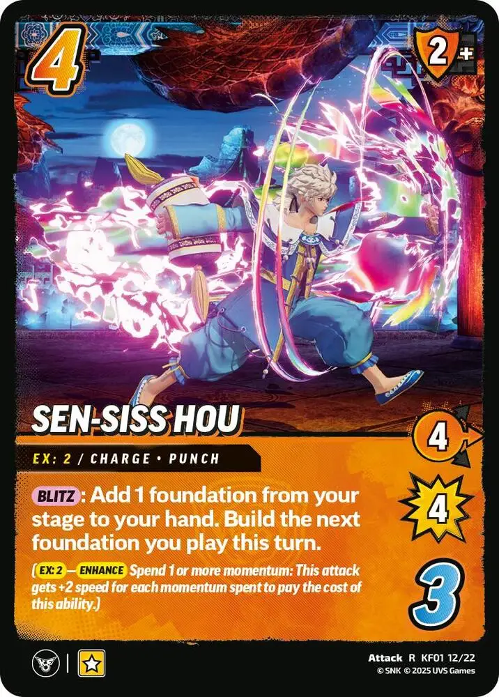 Sen-Siss Hou card front