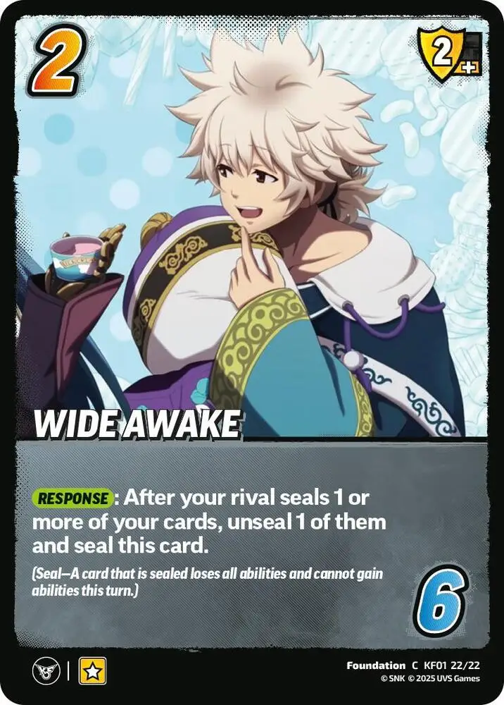 Wide Awake card front