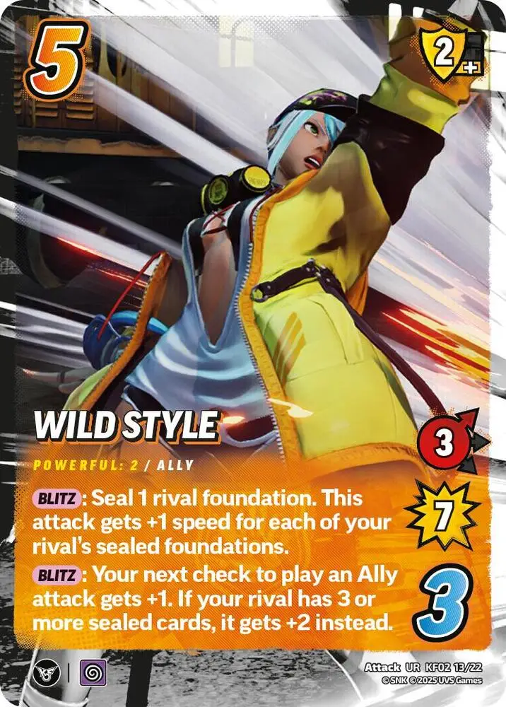 Wild Style card front
