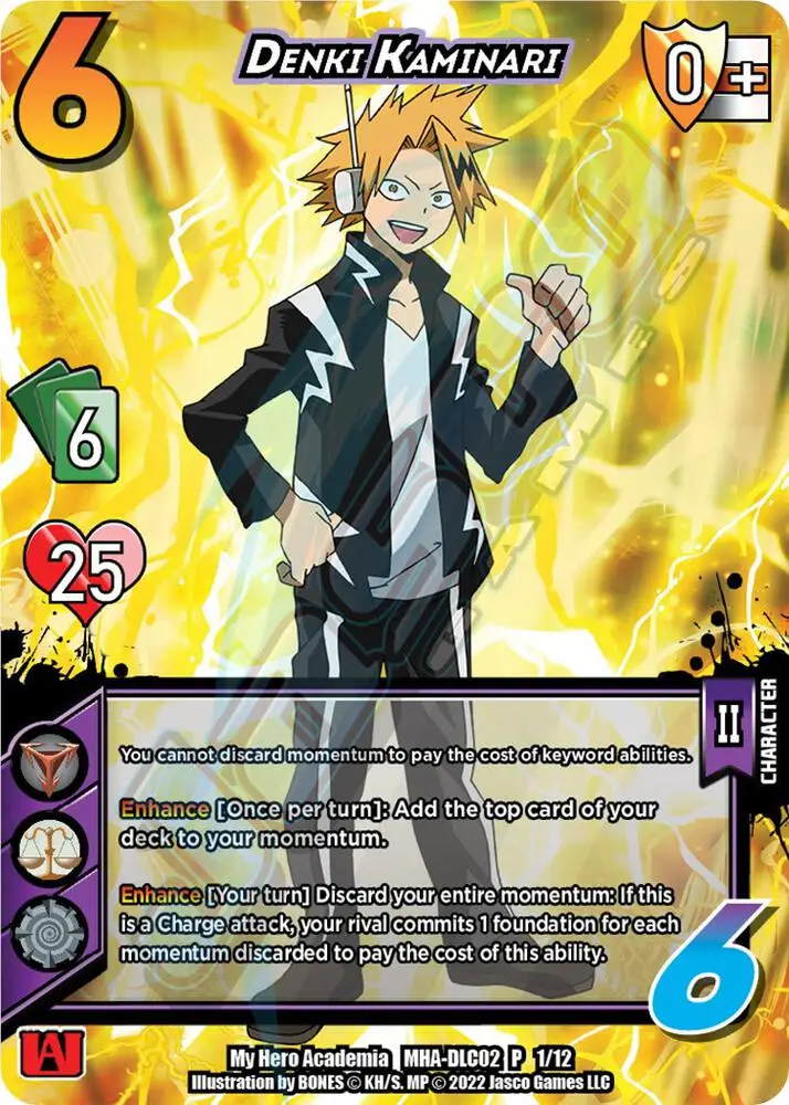 Denki Kaminari card front