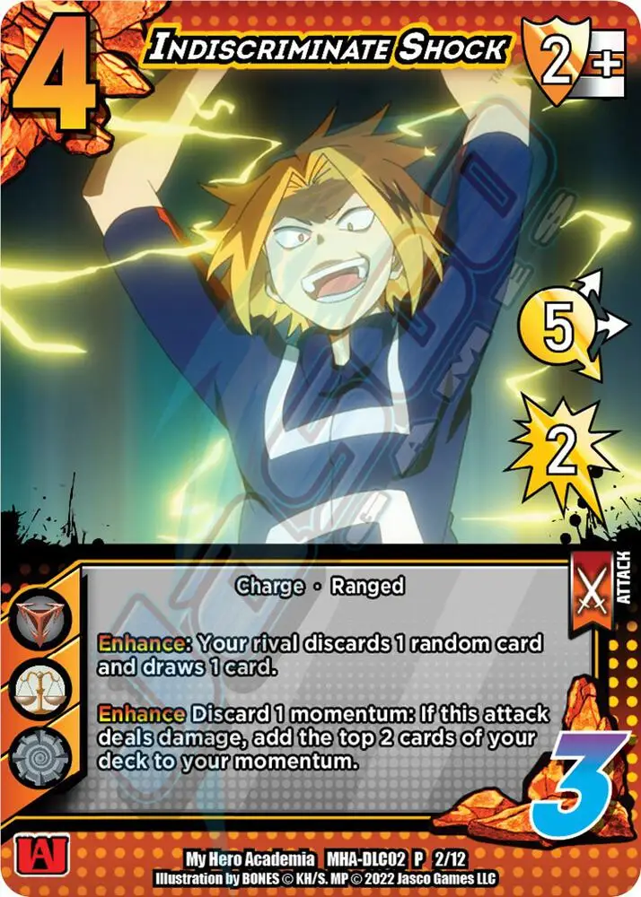 Indiscriminate Shock card front