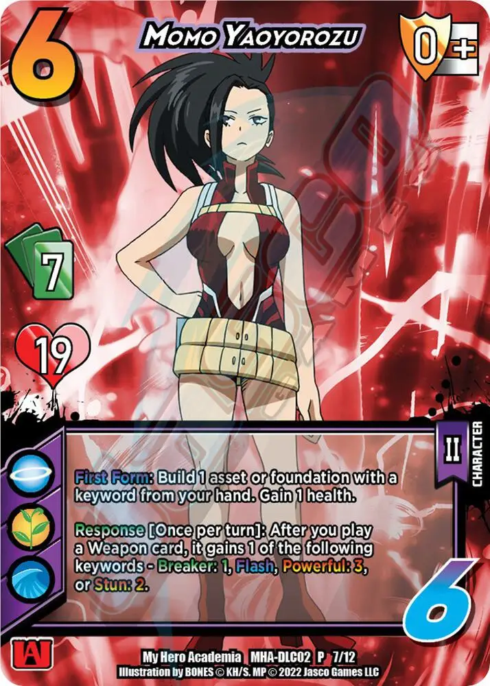 Momo Yaoyorozu card front