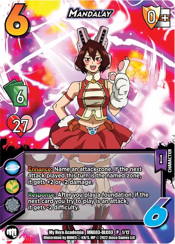 Mandalay card front