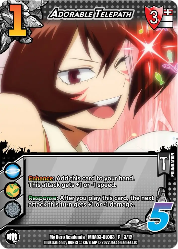 Adorable Telepath card front