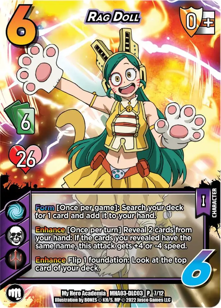 Rag Doll card front