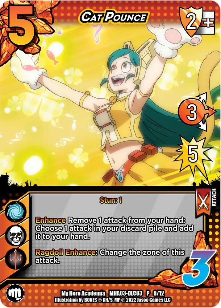 Cat Pounce card front