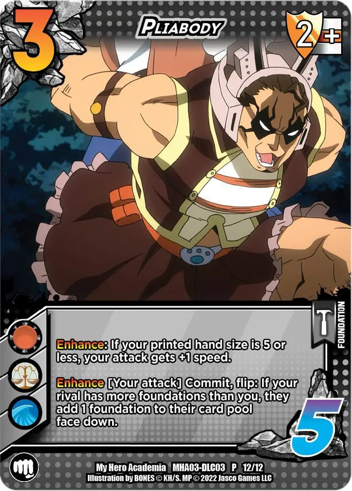 Pliabody card front