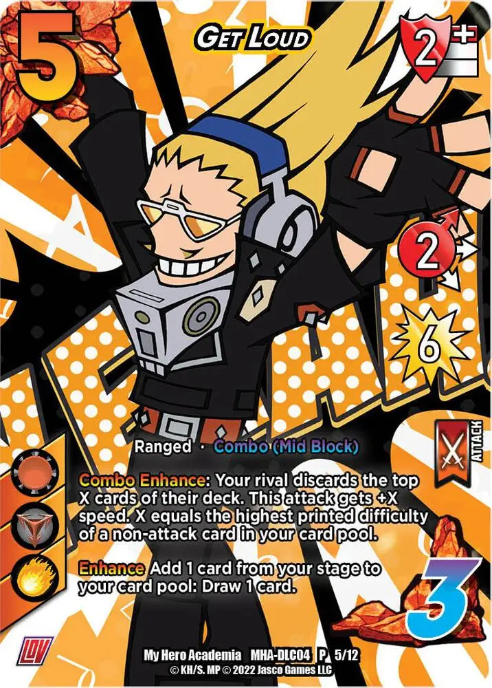 Get Loud card front