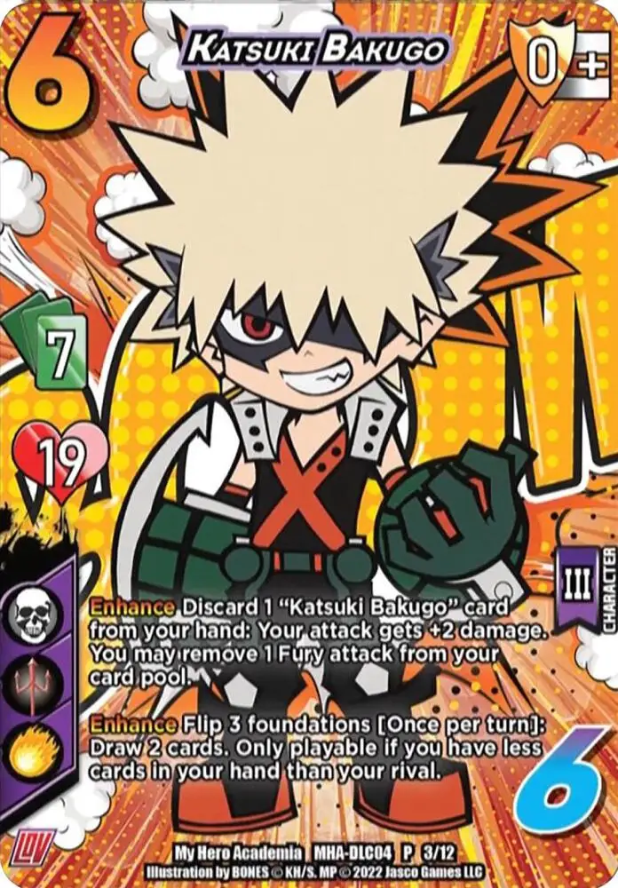 Katsuki Bakugo card front