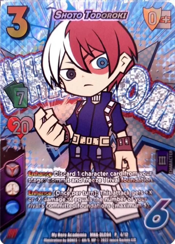Shoto Todoroki card front
