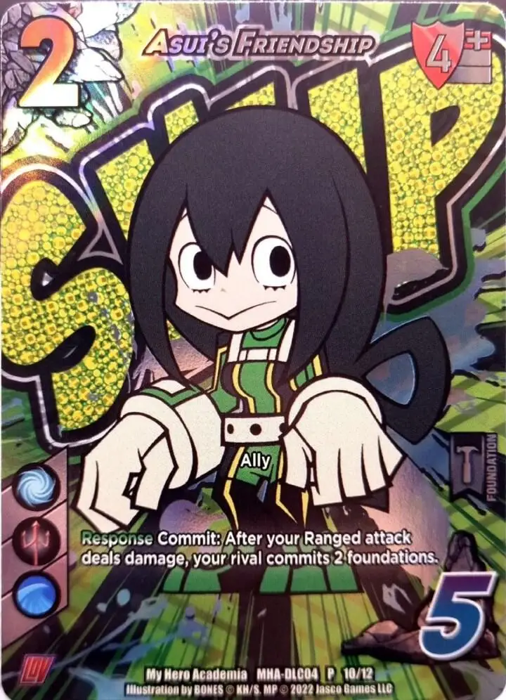 Asui's Friendship card front