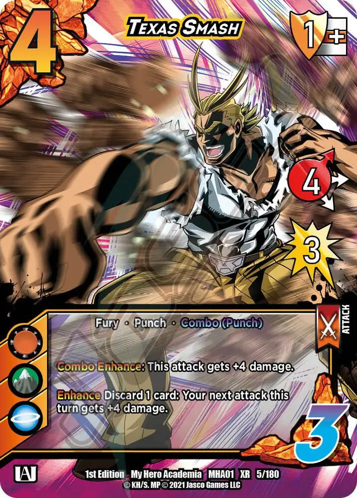 Texas Smash (XR) card front