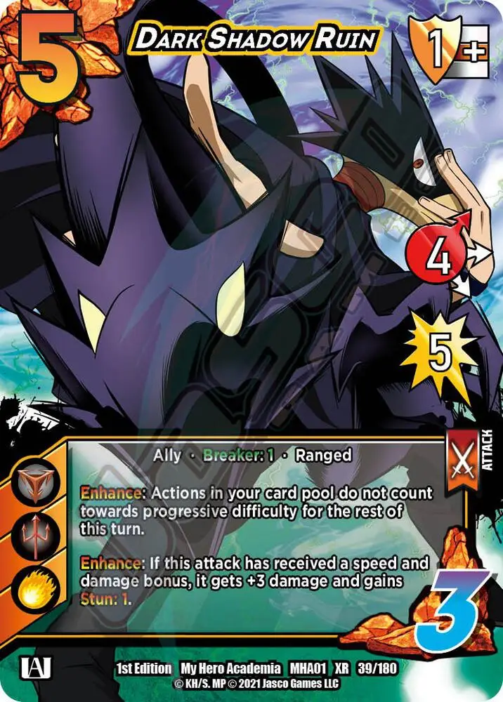 Dark Shadow Ruin (XR) card front