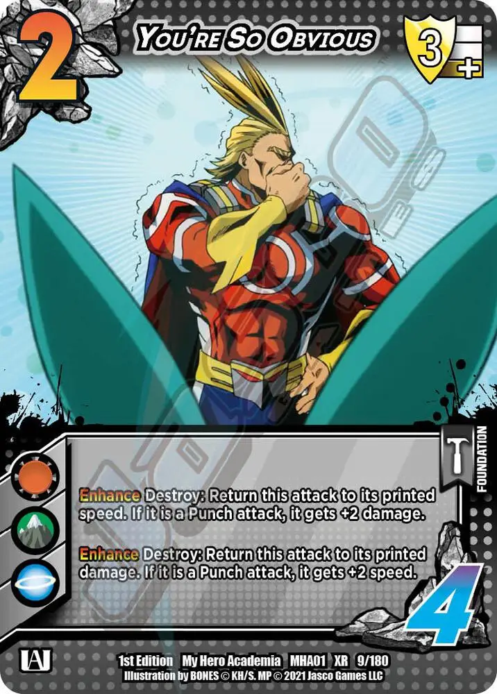 You're So Obvious (XR) card front