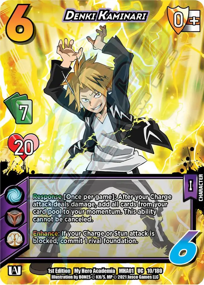 Denki Kaminari card front