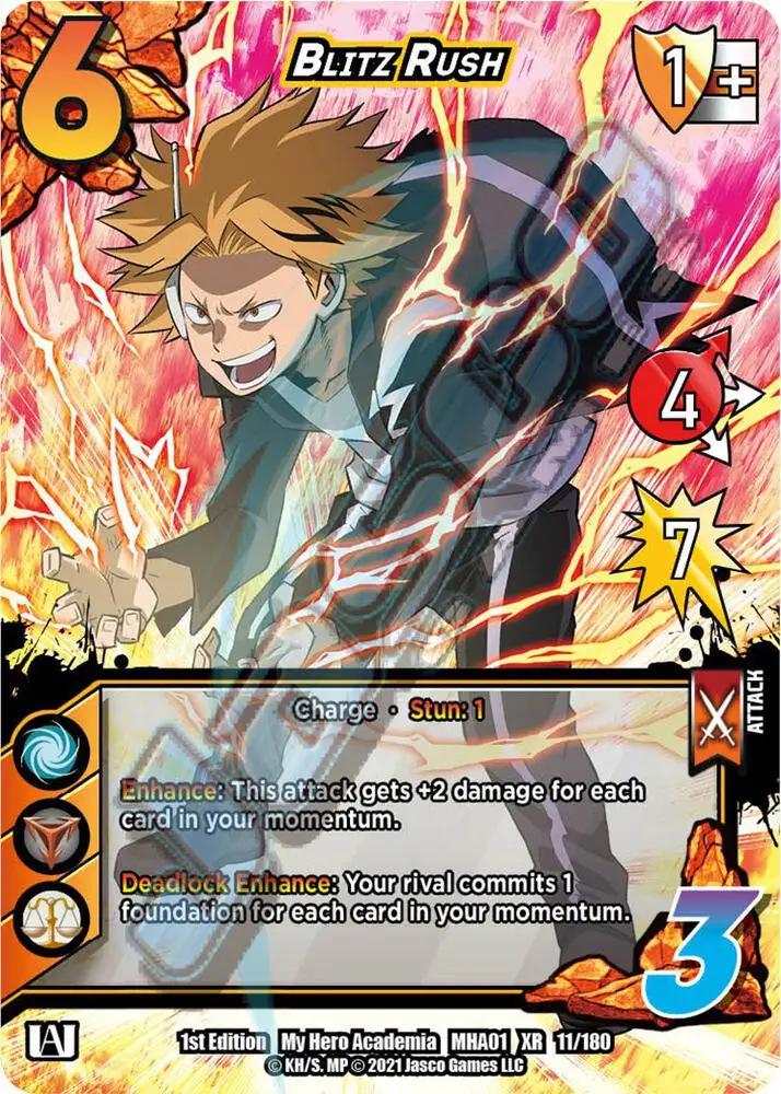 Blitz Rush (XR) card front
