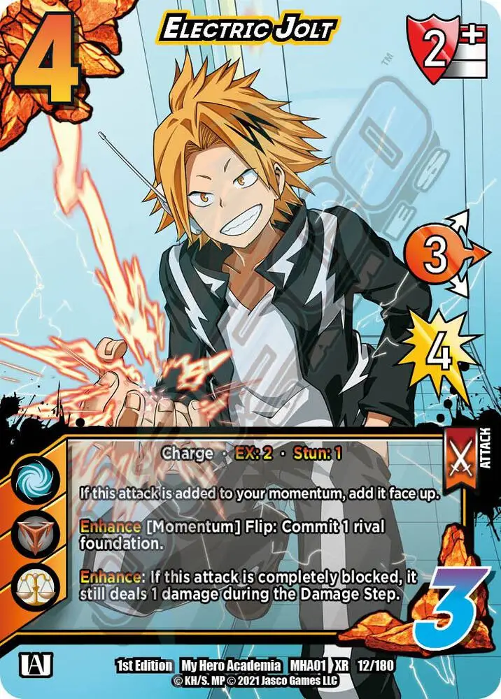 Electric Jolt (XR) card front