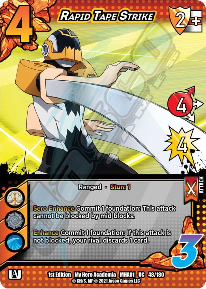 Rapid Tape Strike card front