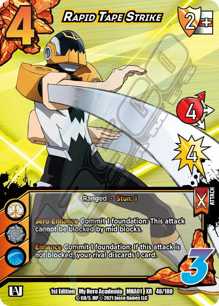Rapid Tape Strike (XR) card front