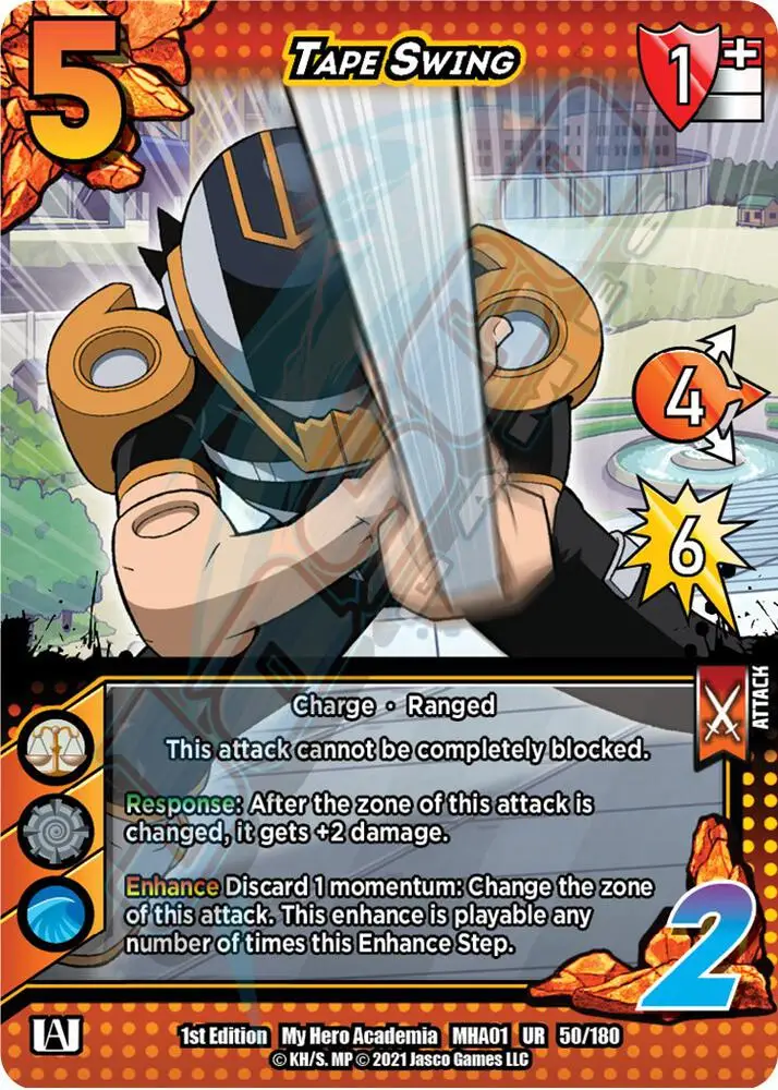 Tape Swing card front