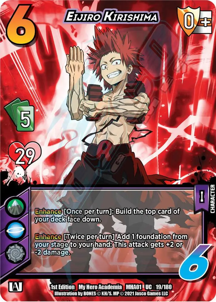 Eijiro Kirishima card front
