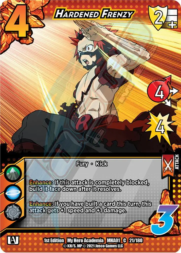 Hardened Frenzy card front