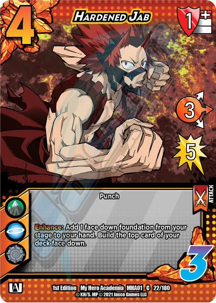 Hardened Jab card front