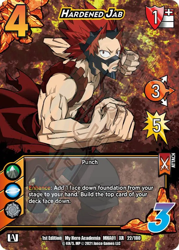 Hardened Jab (XR) card front