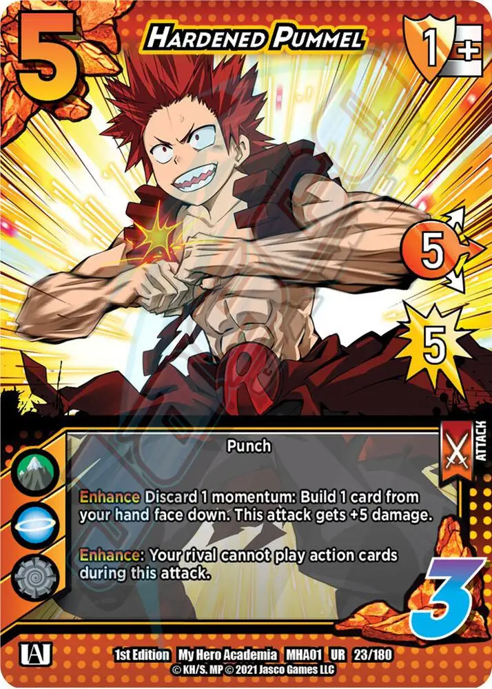 Hardened Pummel card front