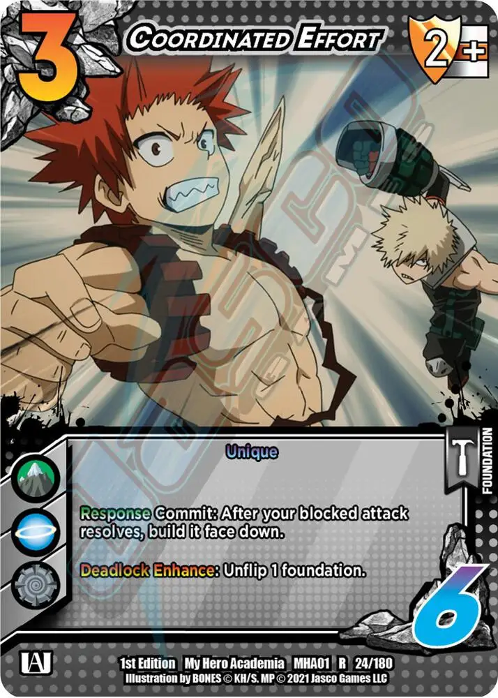 Coordinated Effort card front