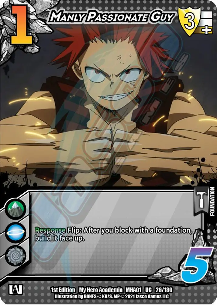 Manly Passionate Guy card front