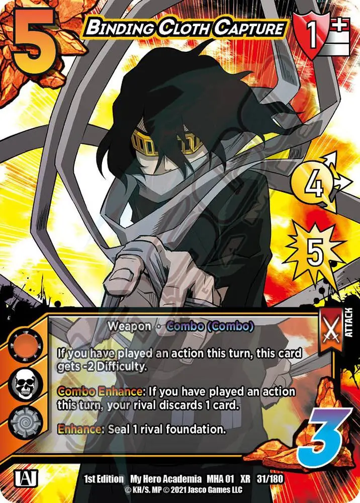 Binding Cloth Capture (XR) card front