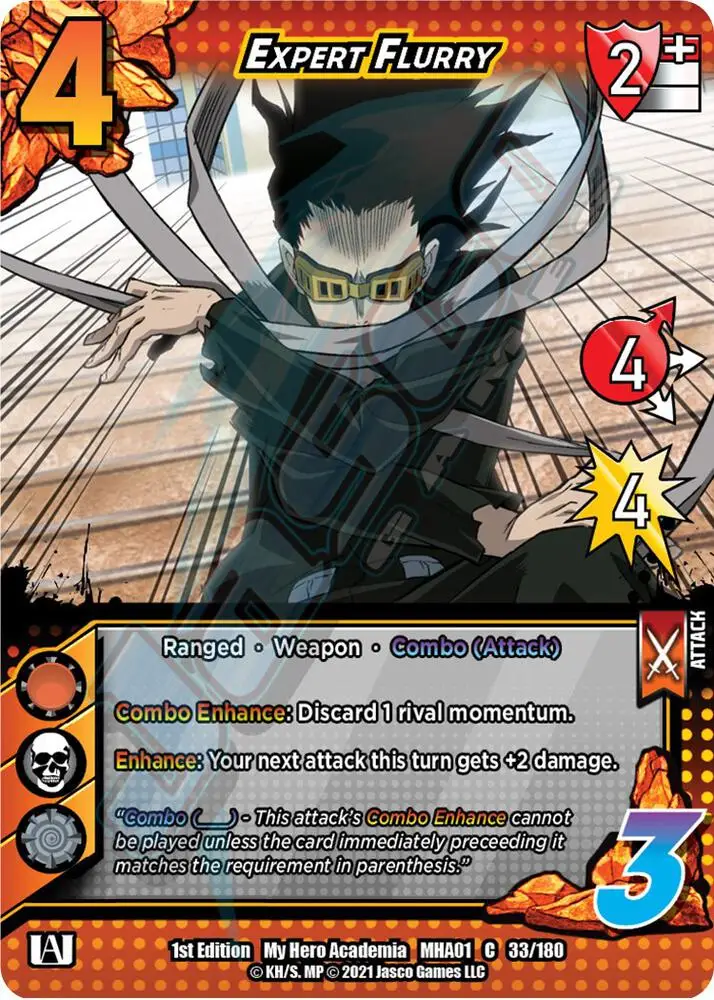 Expert Flurry card front