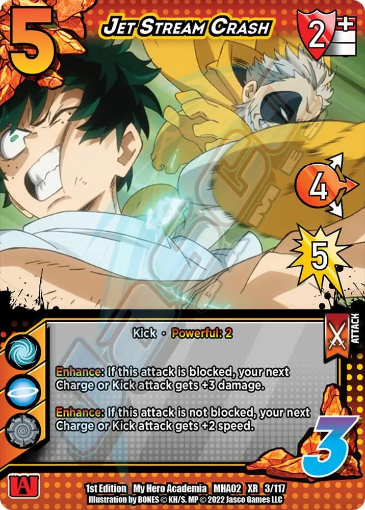 Jet Stream Crash (XR) card front