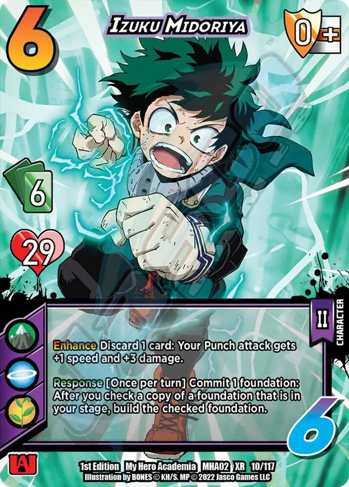 Izuku Midoriya (XR) card front