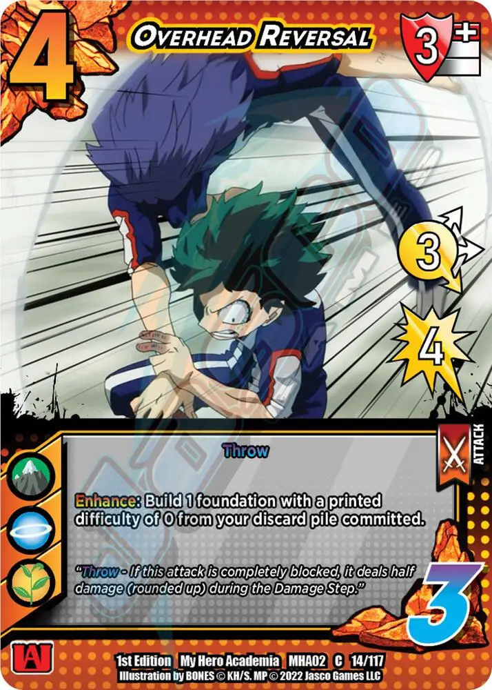 Overhead Reversal card front