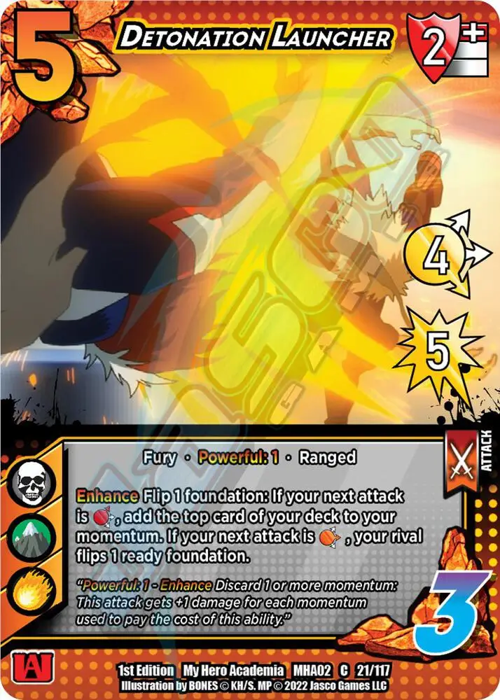 Detonation Launcher card front