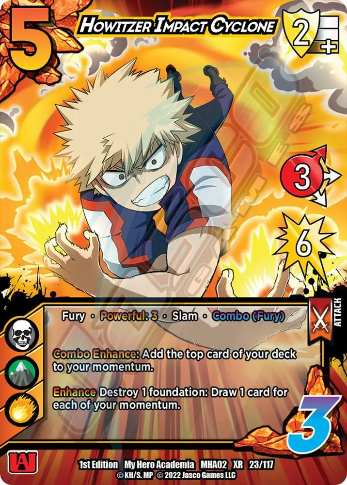Howitzer Impact Cyclone (XR) card front
