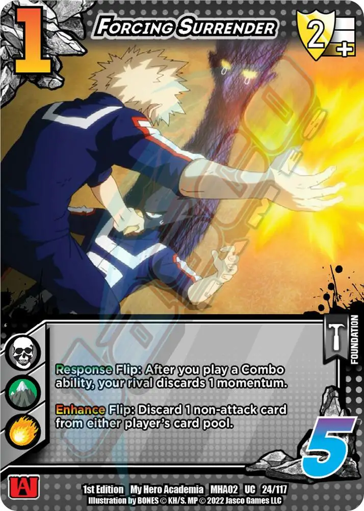 Forcing Surrender card front