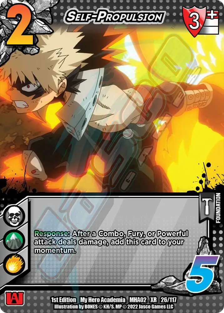 Self-Propulsion (XR) card front