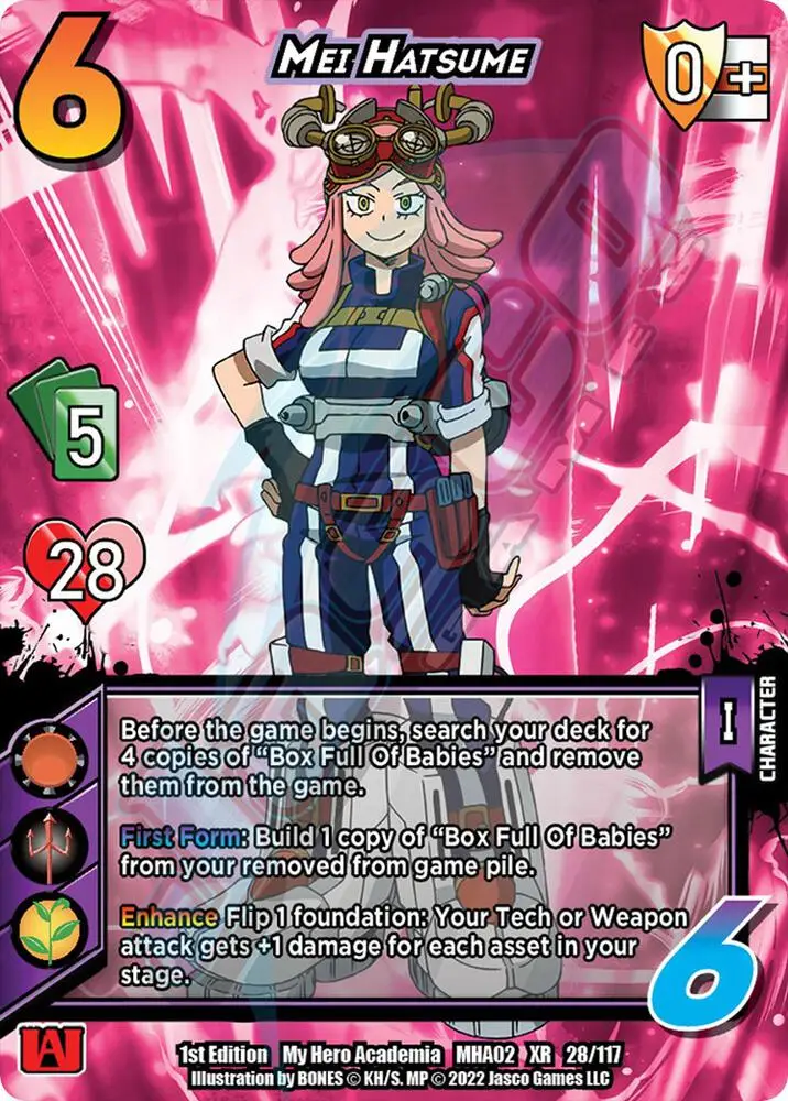 Mei Hatsume (XR) card front