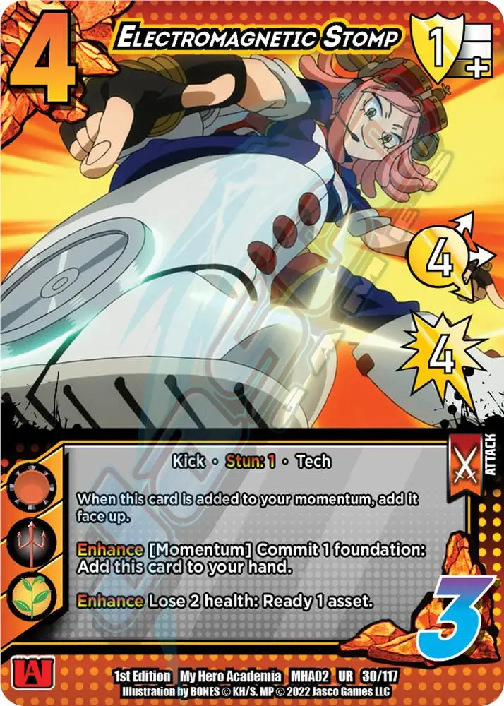 Electromagnetic Stomp card front