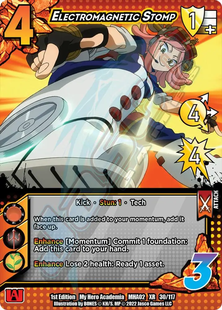 Electromagnetic Stomp (XR) card front
