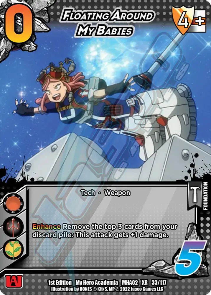 Floating Around My Babies (XR) card front